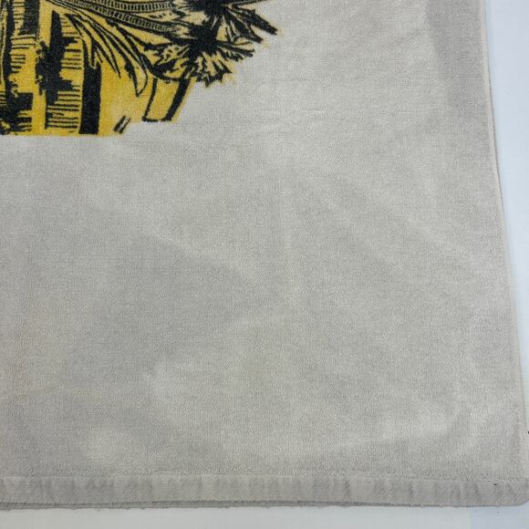 Vintage 90s Dunes Casino Las Vegas Beach Towel Gray Gambling Gambler Luau July 4 - Picture 7 of 13